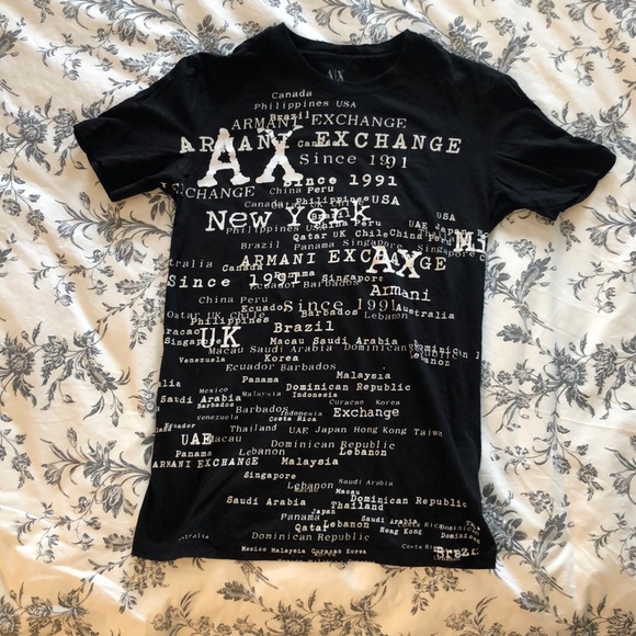 armani exchange t shirts canada